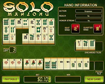 Japanese Solo Mahjong