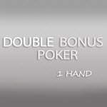 Double Bonus Poker - 1 Hand