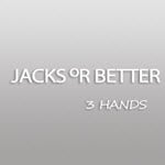 Jacks or Better - 3 Hands