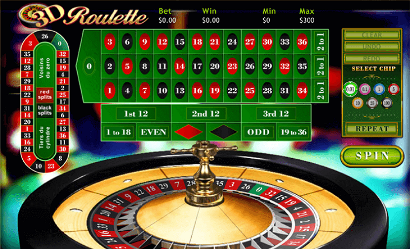 3D Roulette (3D ruletka) ot PlayTech pravila i opisanie igry1