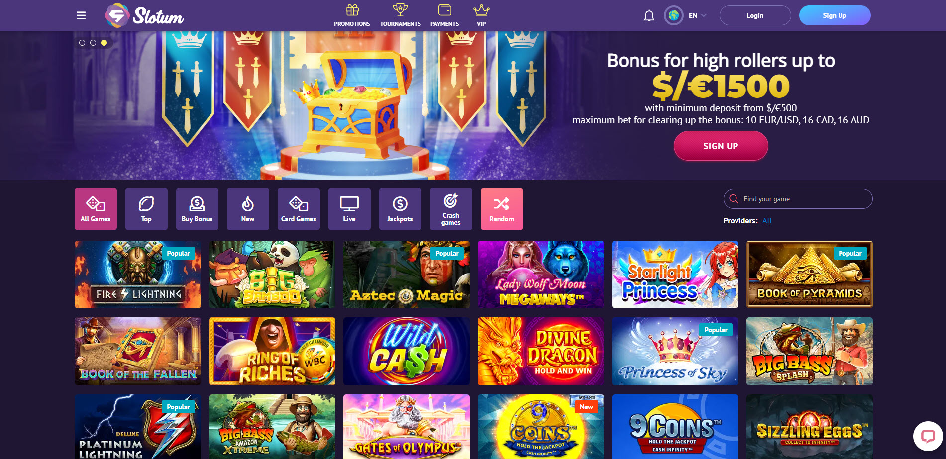 Slotum Casino