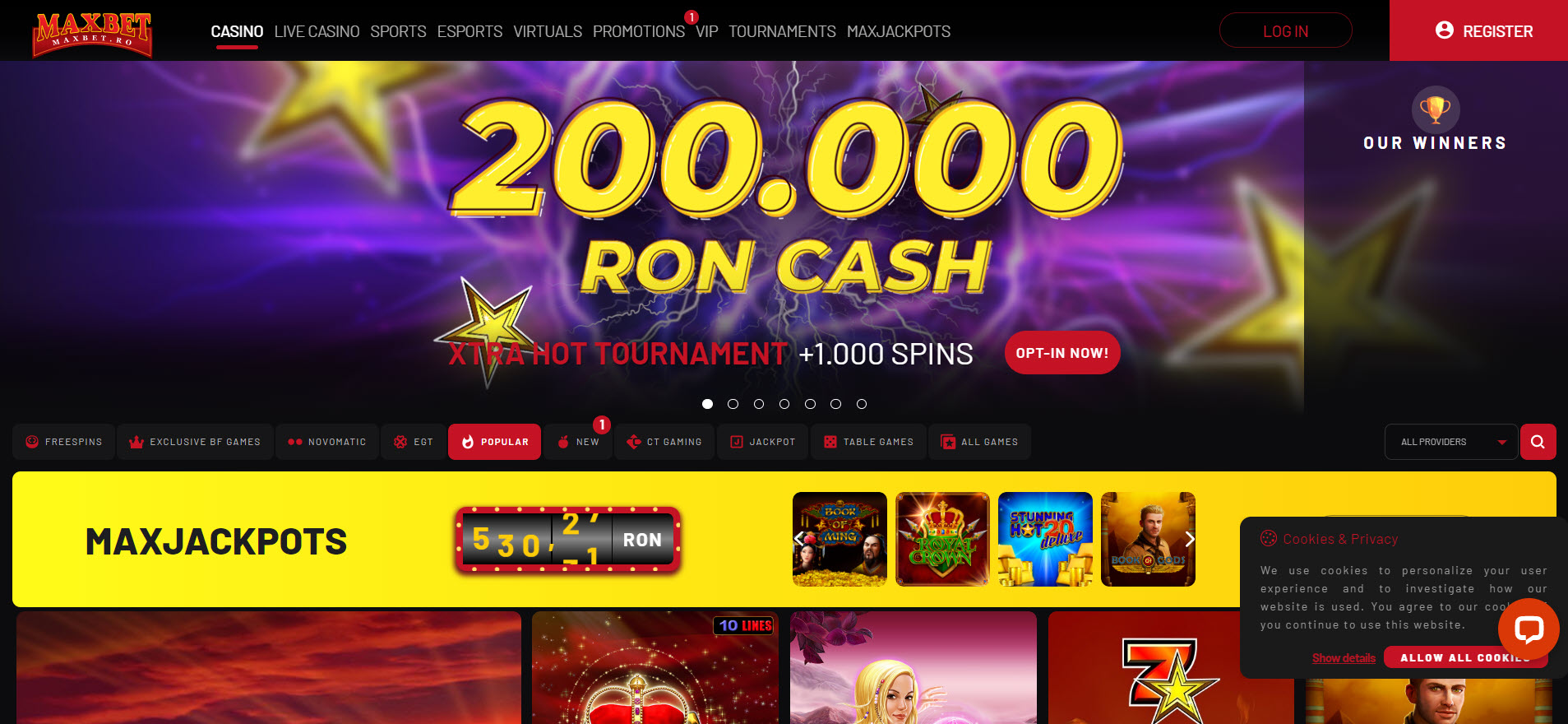 MaxBet Casino