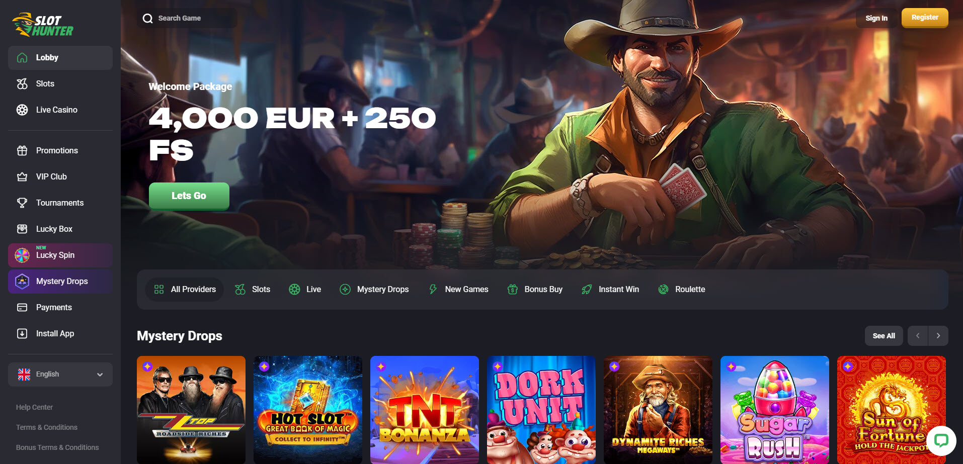 Slot Hunter Casino