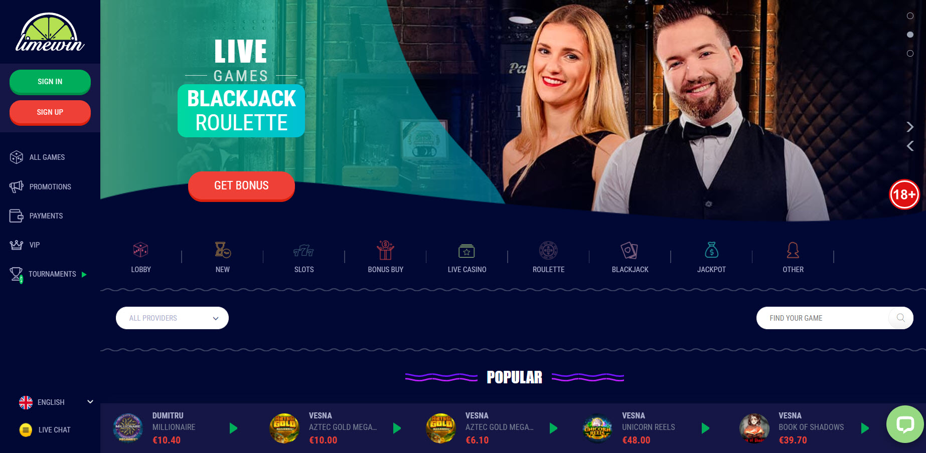 Limewin Casino