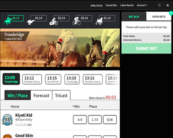 Virtual Horses - Scheduled Races