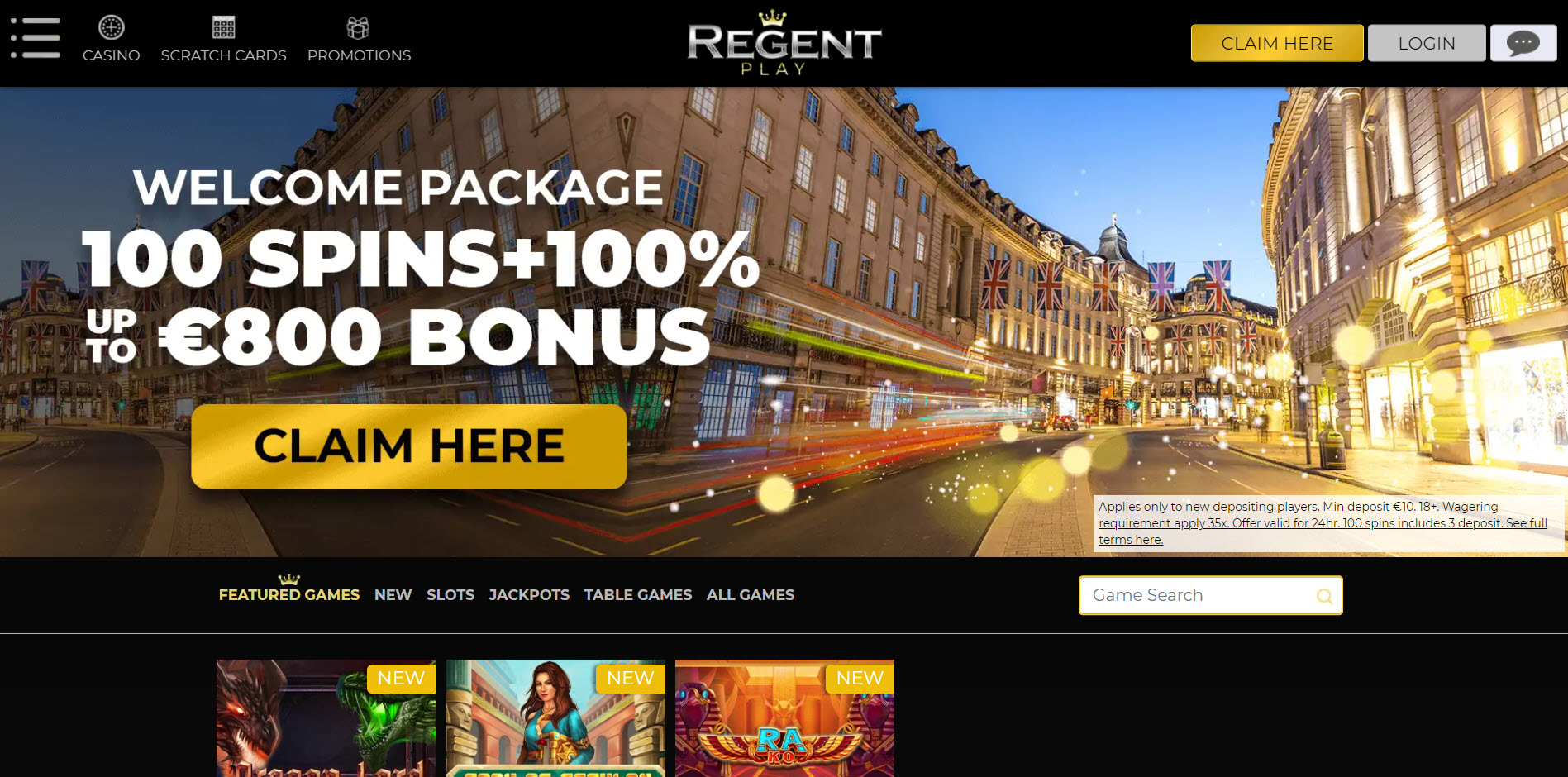 Regent Play Casino