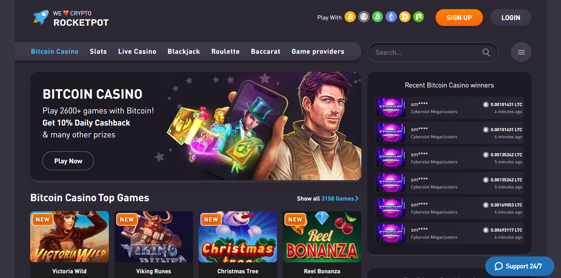 RocketPot Casino