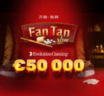 Fan Tan Live в сетевом турнире от Evolution Gaming с призовыми 50 000 EUR