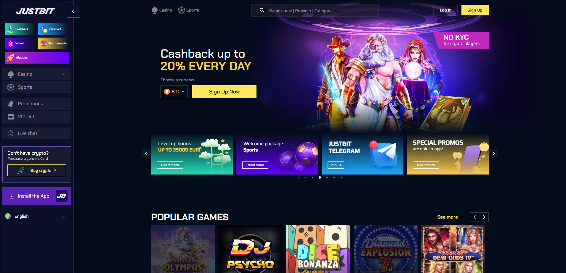 JustBit Casino