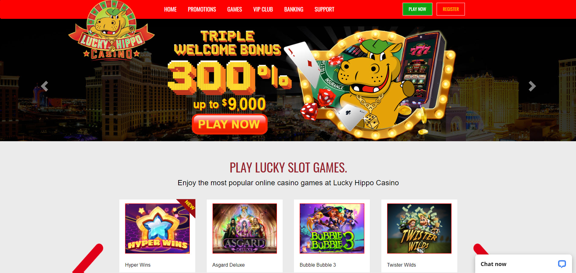 Lucky Hippo Casino