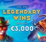Легендарные победы в турнире на 3 000 EUR от 1×2 Gaming