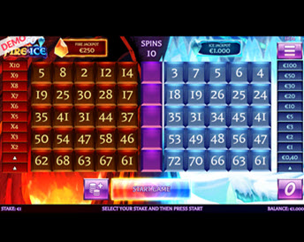 Slingo Fire and Ice