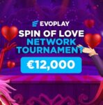 Любовный прокрутон в турнире на 12 000 EUR от Evoplay
