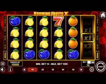 Booming Fruits X