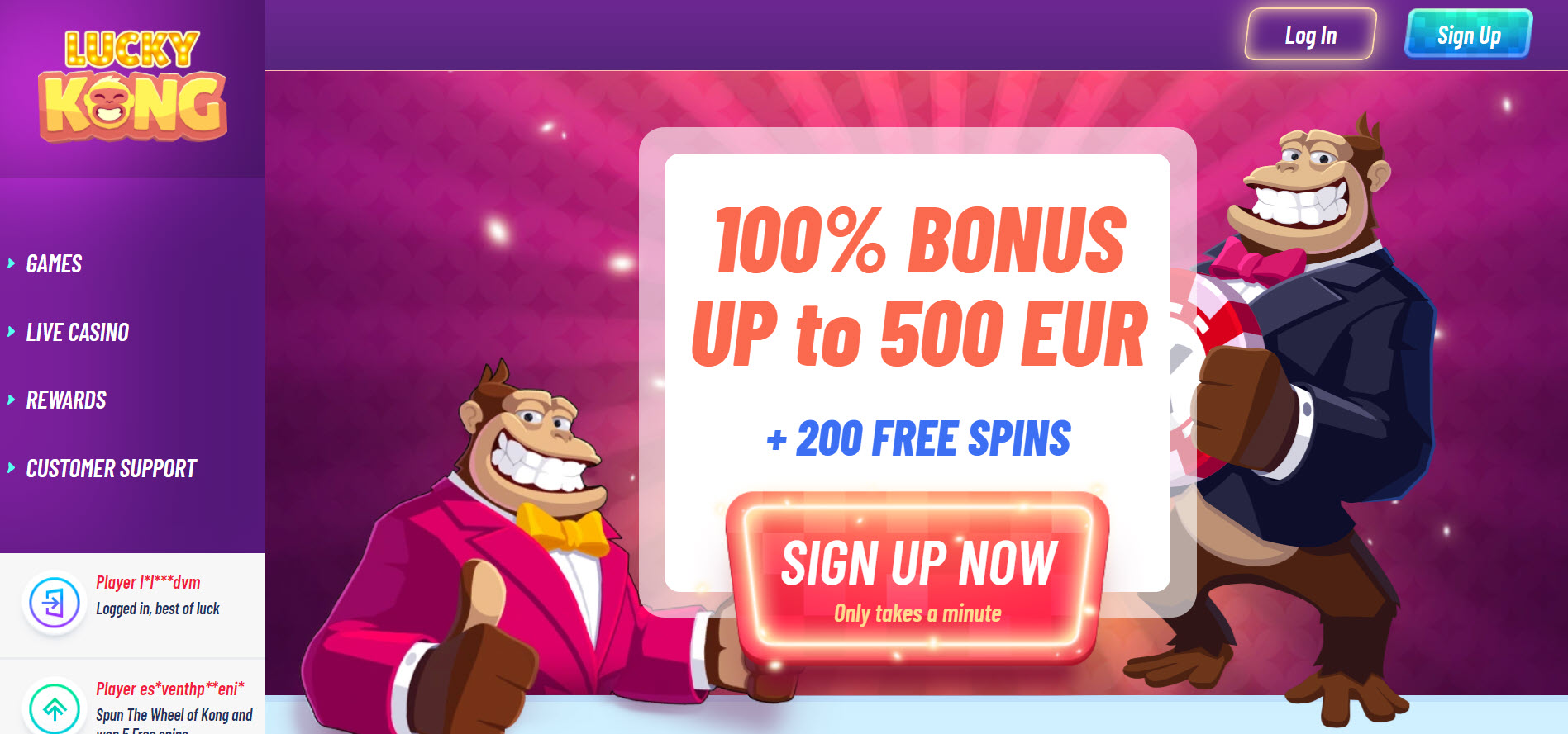 Lucky Kong Casino