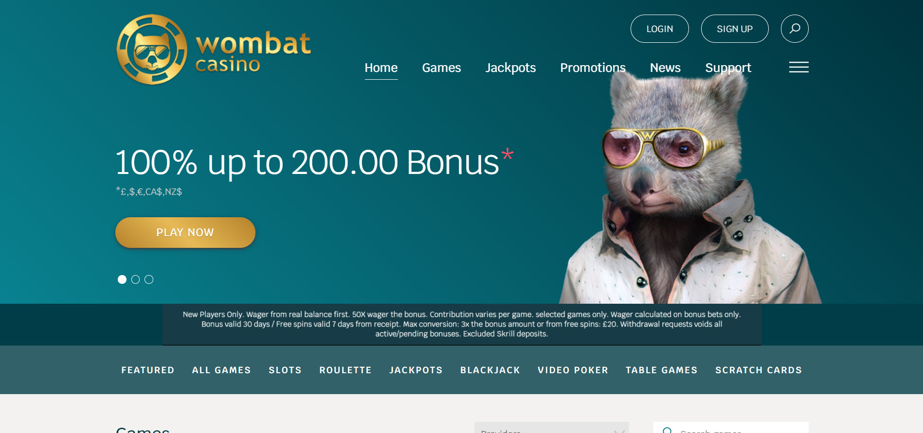 Wombat Casino