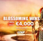 Цветущие ставки в турнире на 4 000 EUR от Leap Gaming