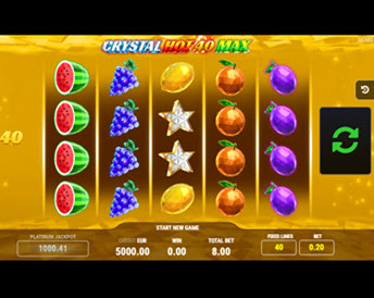 Crystal Hot 40 Max