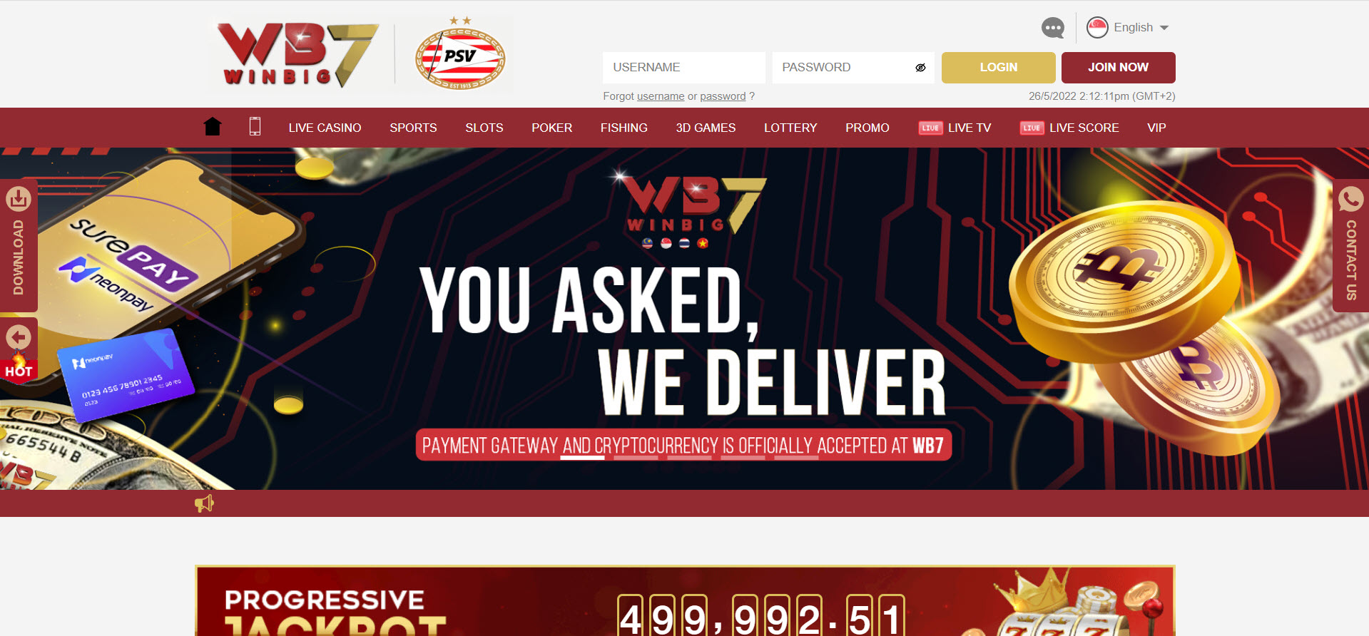 Win Big 7's Casino