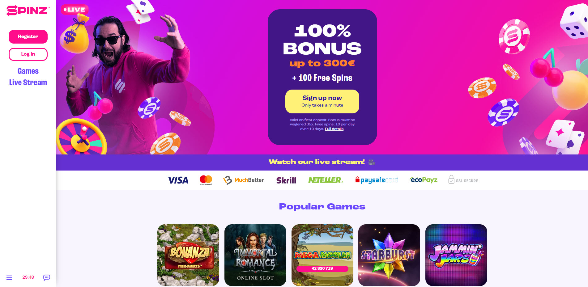 Spinz Casino