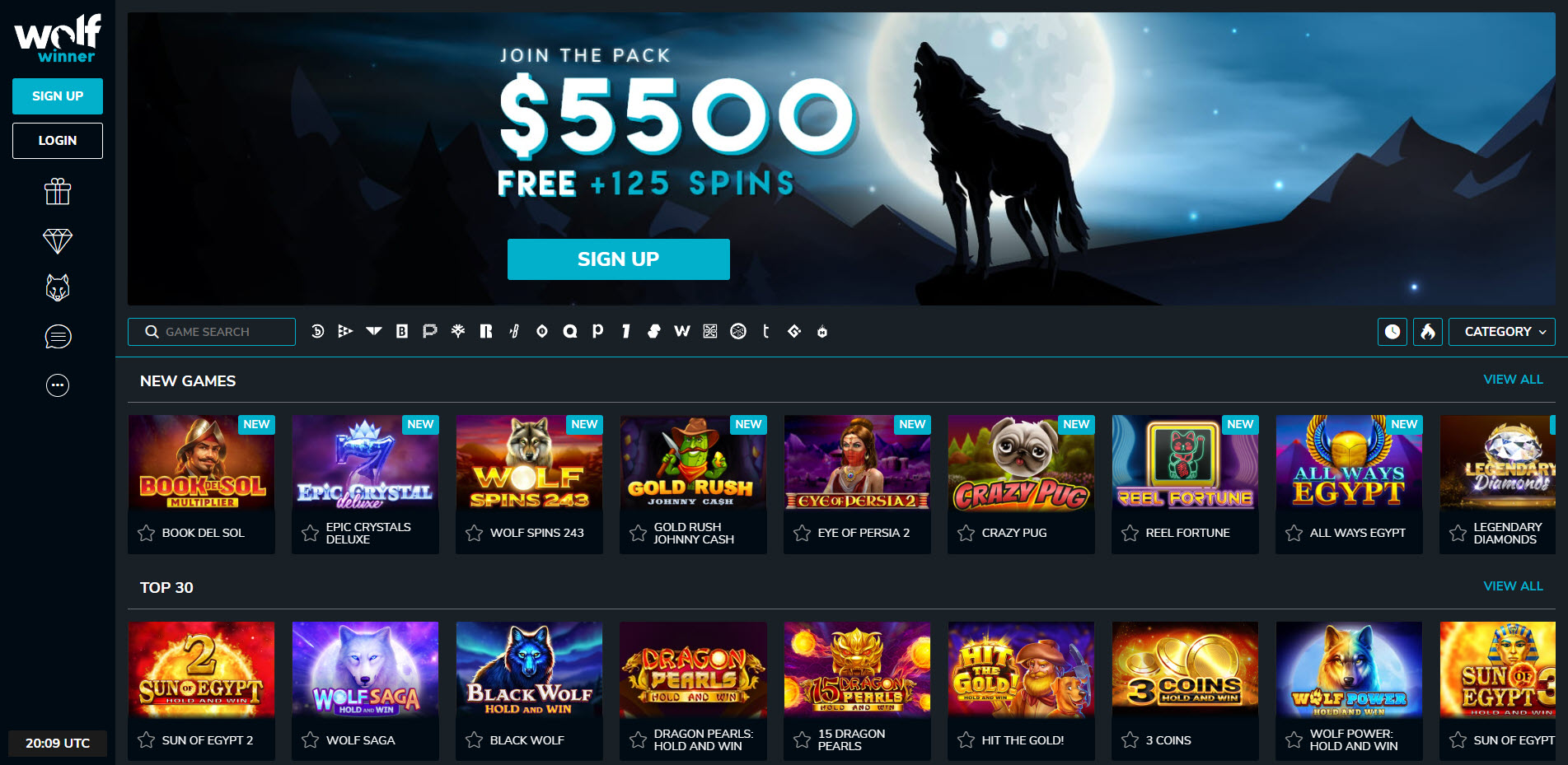 Wolf Winner Casino