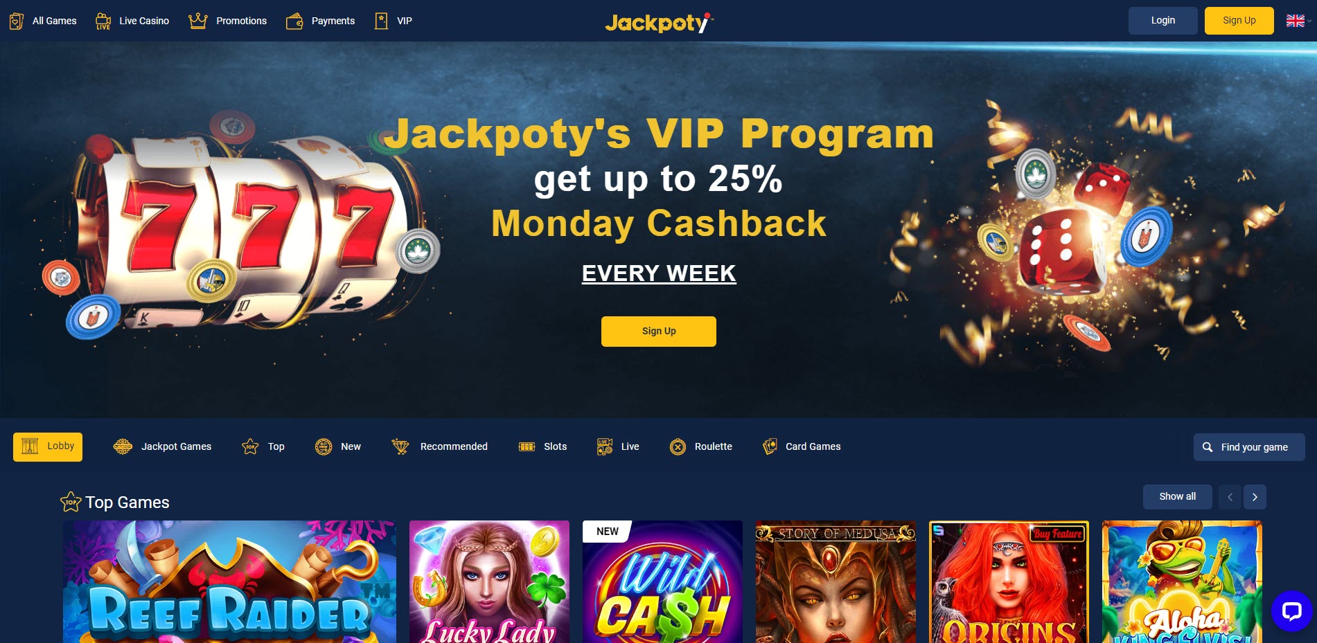 Jackpoty Casino