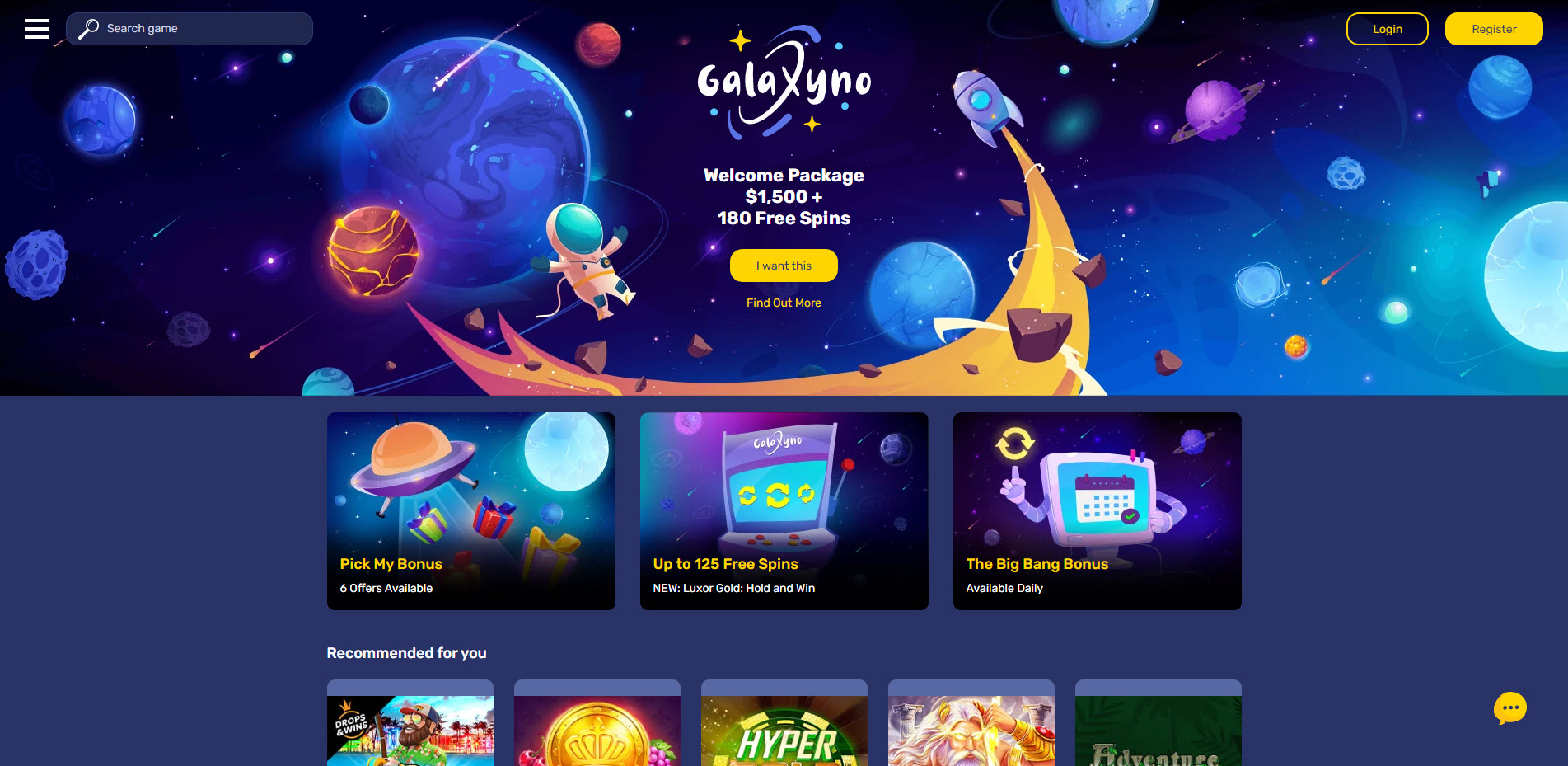 Galaxyno Casino