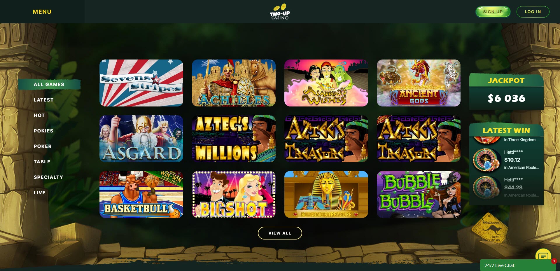 Two Up Casino
