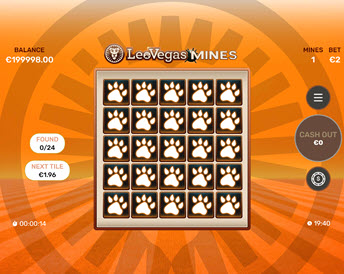LeoVegas Mines
