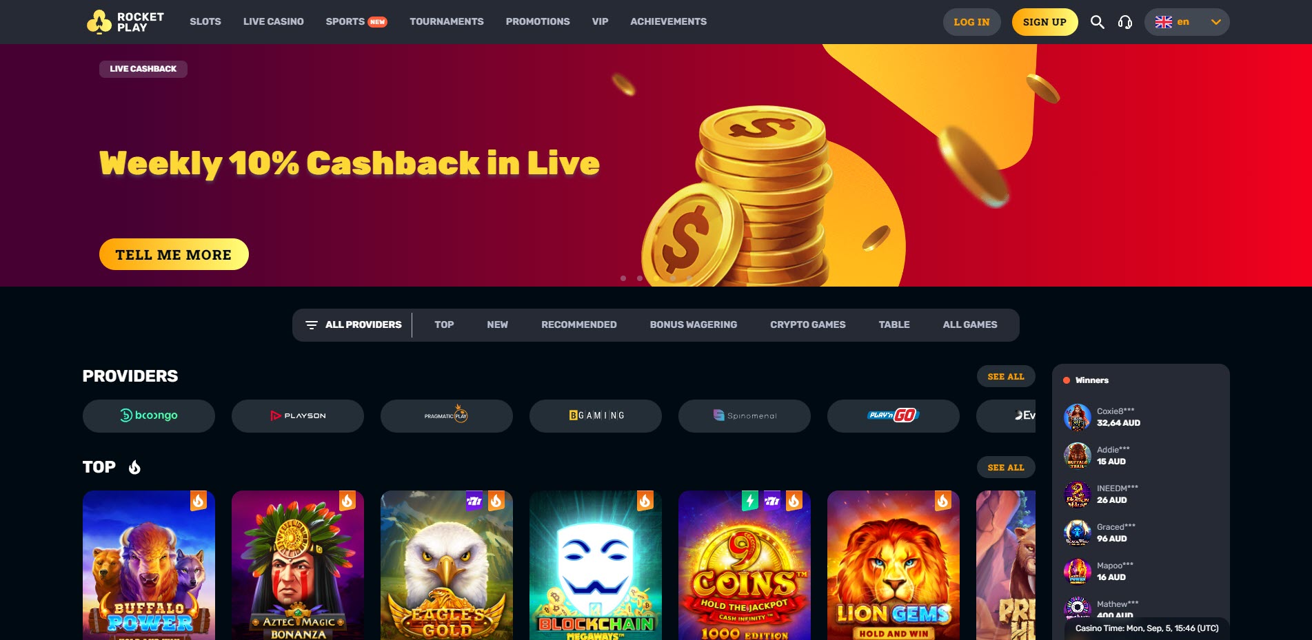 Rocket Play Casino