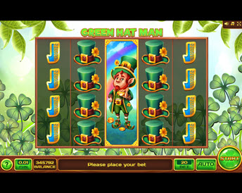 Green Hat Man