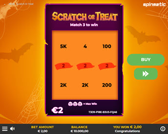 Scratch or Treat