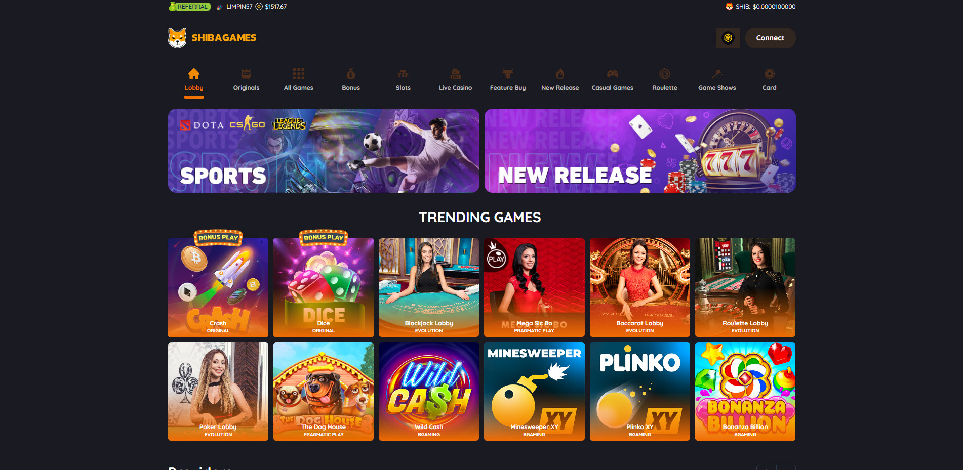 Shiba Games Casino
