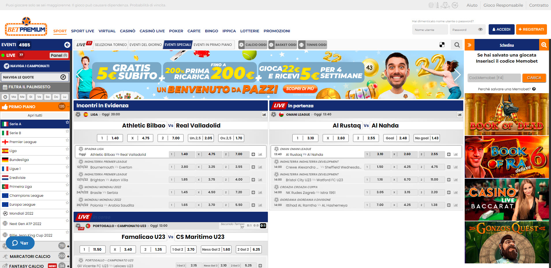 Bet Premium Casino