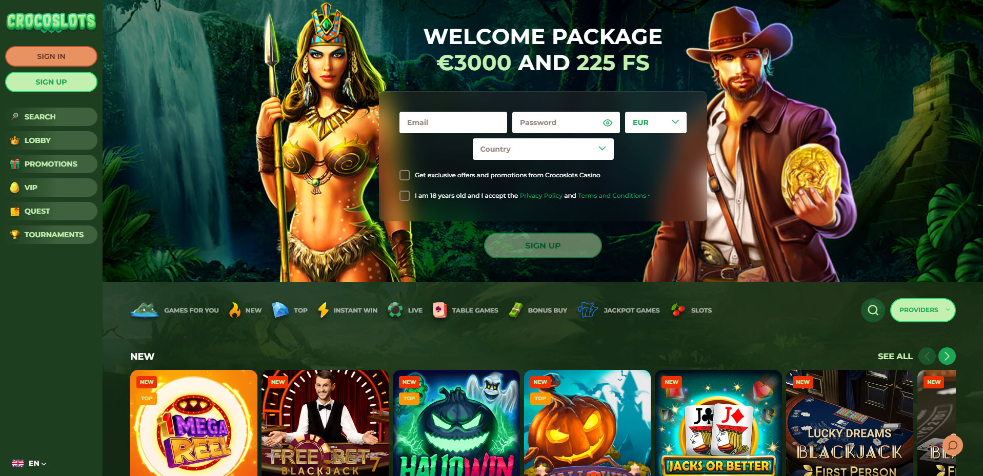 Croco Slots Casino