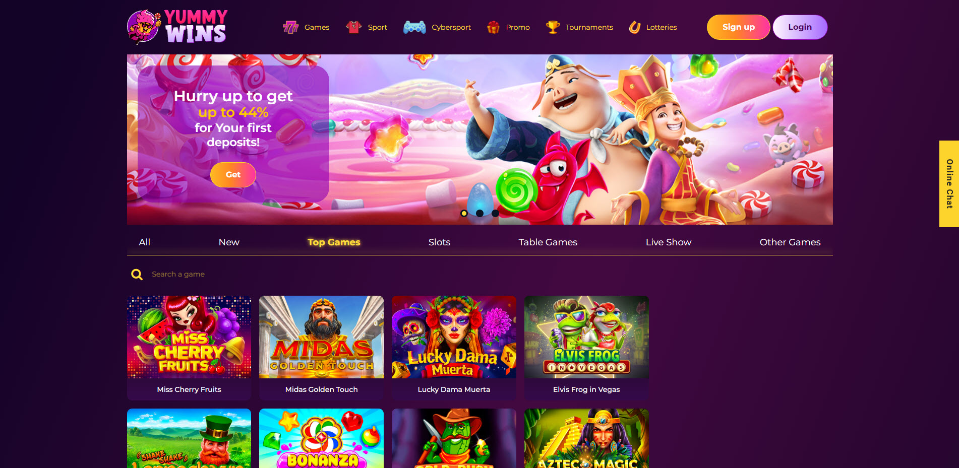 Yummy Wins Casino