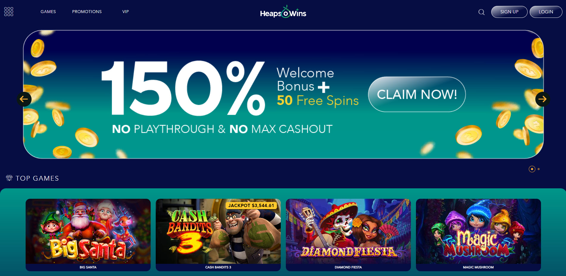 Heaps O Wins Casino