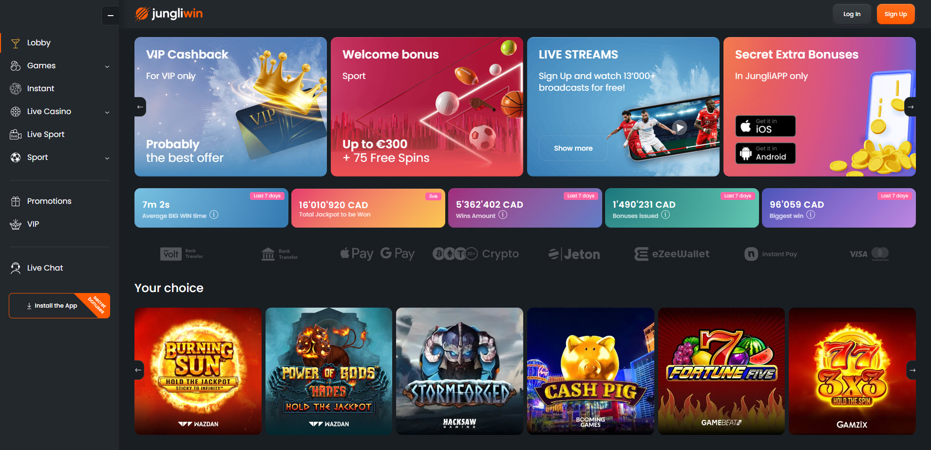 Jungli Win Casino