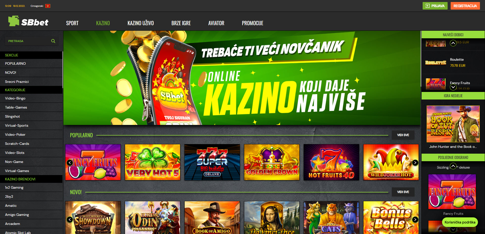 SB Bet Casino