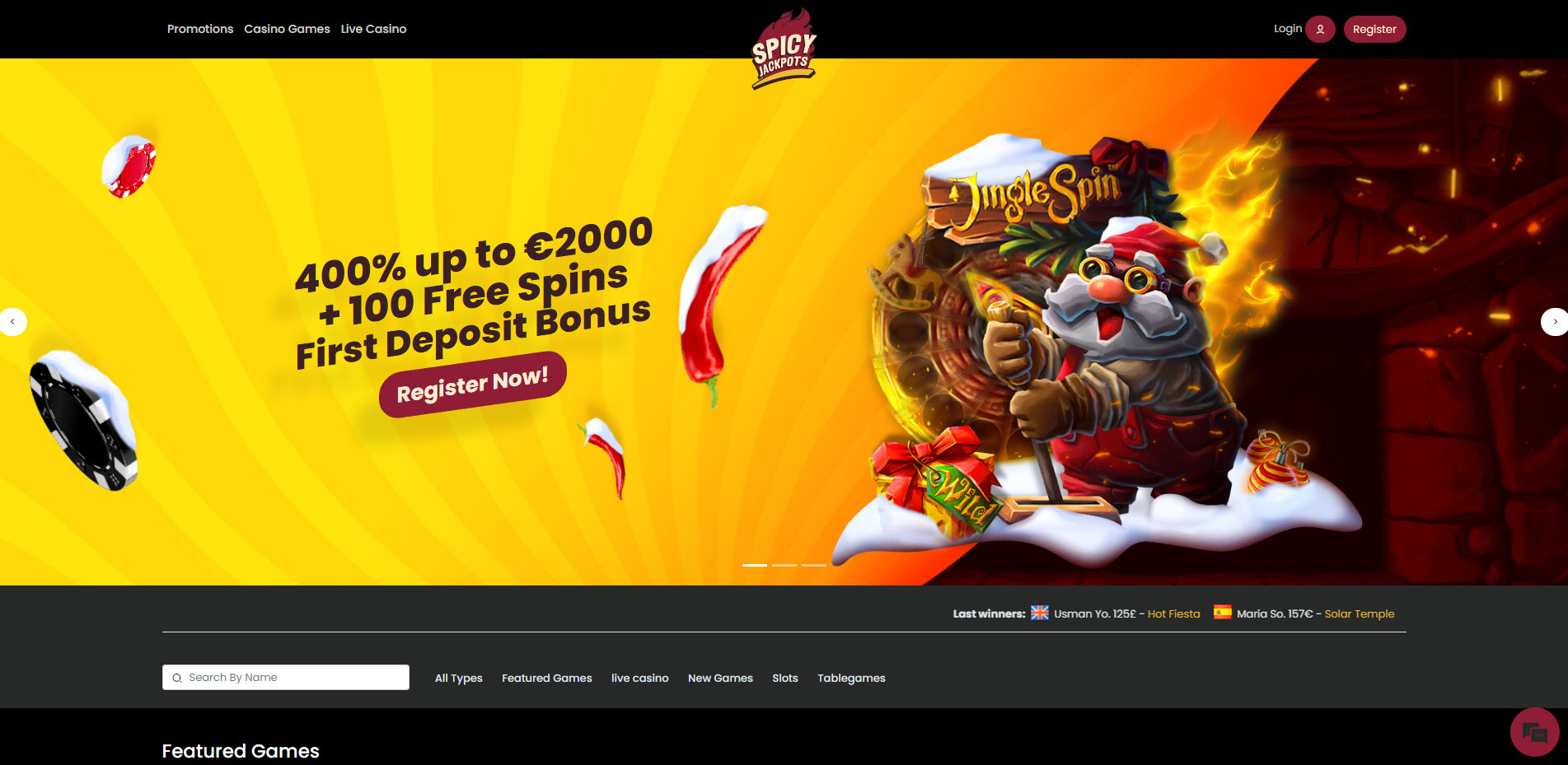 Spicy Jackpots Casino
