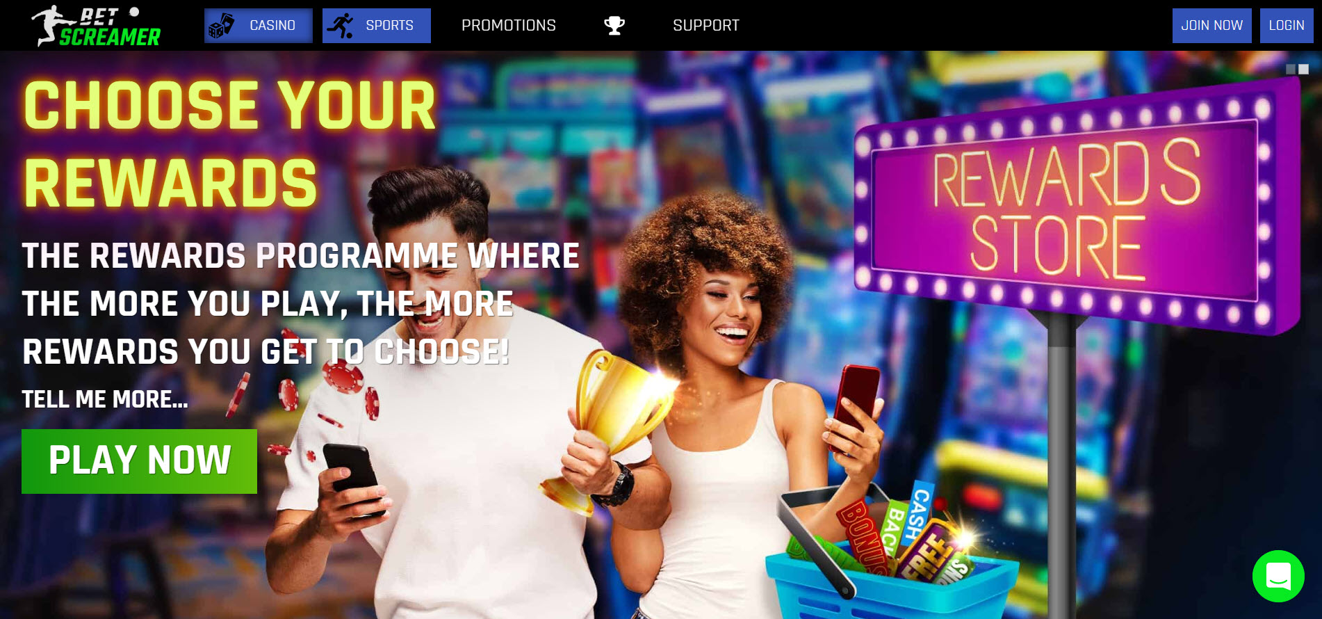 Bet Screamer Casino