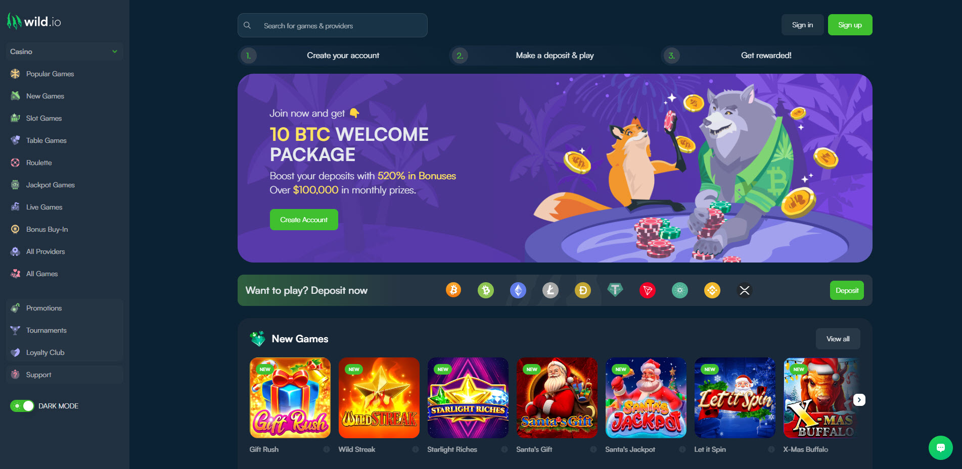 Wild Io Casino