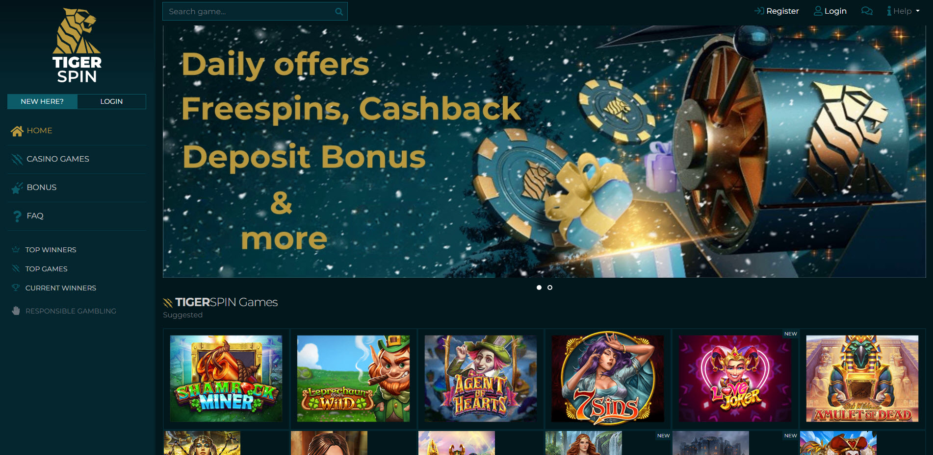 Tiger Spin Casino