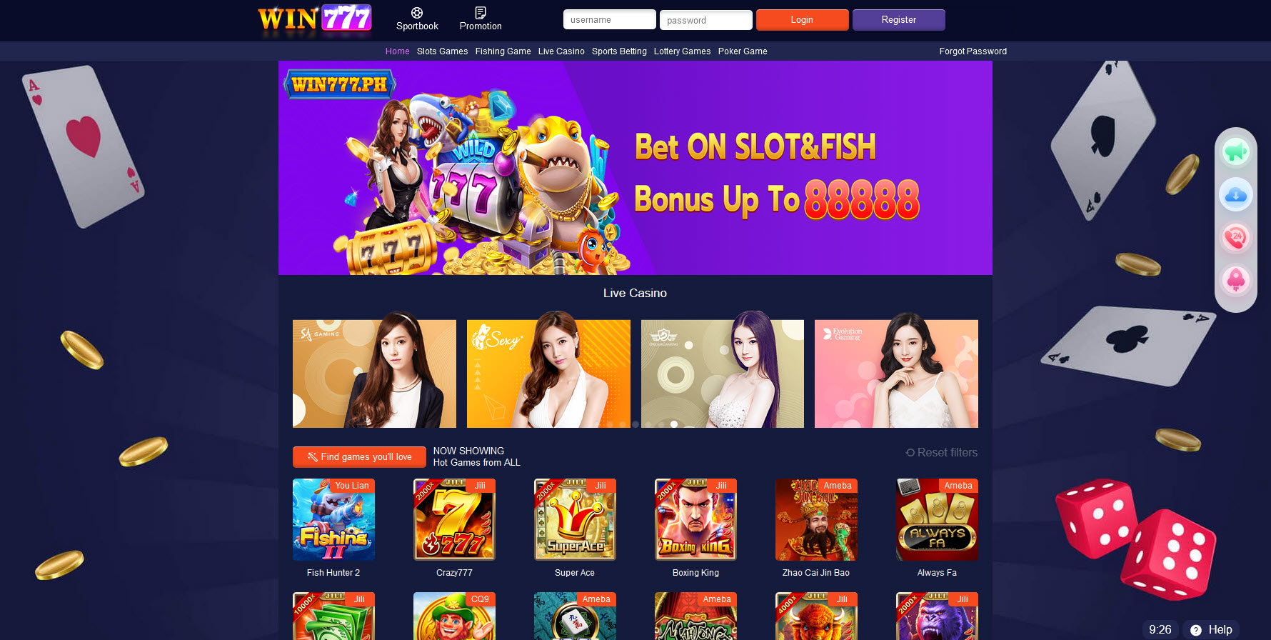 Win777 Casino