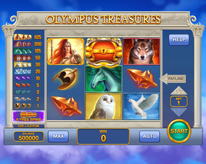 Olympus Treasures (3x3)