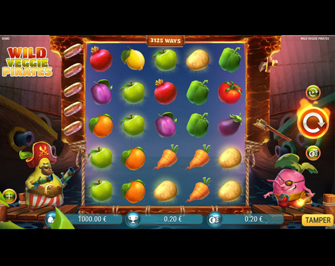 Wild Veggie Pirates