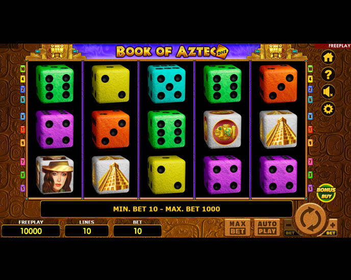 Book of Aztec Dice