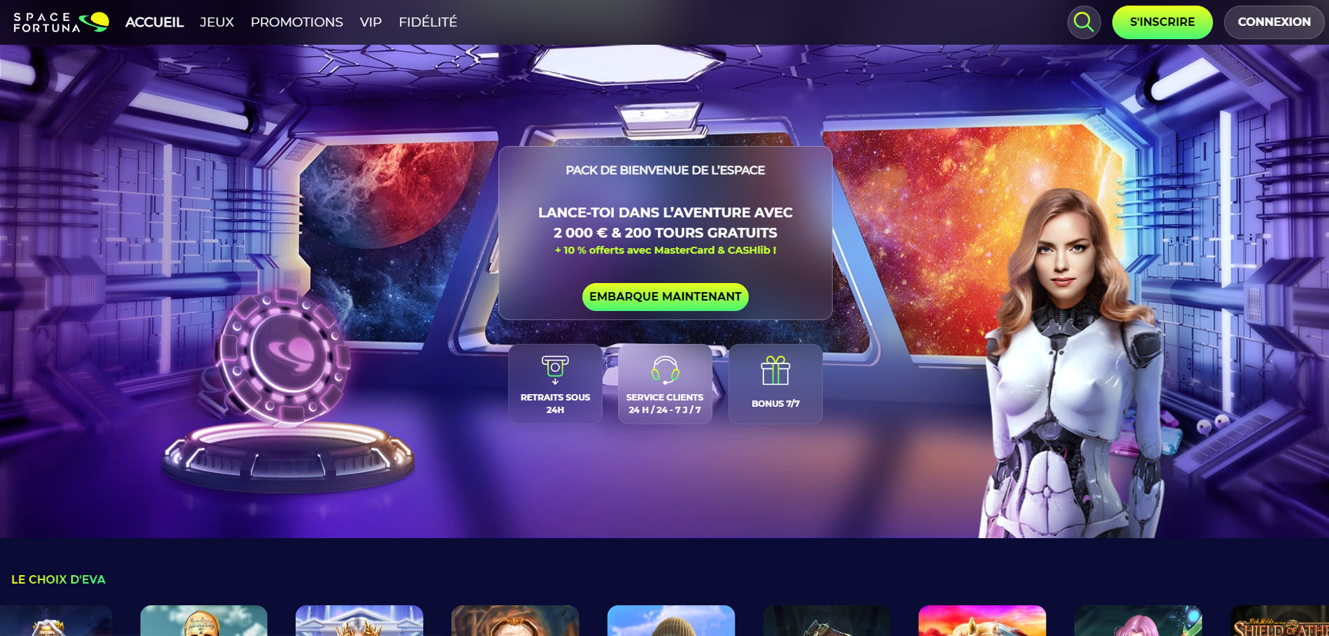 Space Fortuna Casino