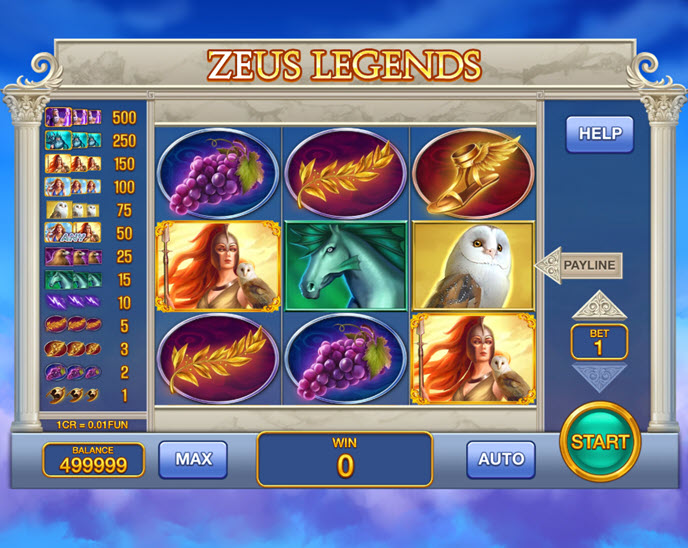 Zeus Legends (3x3)