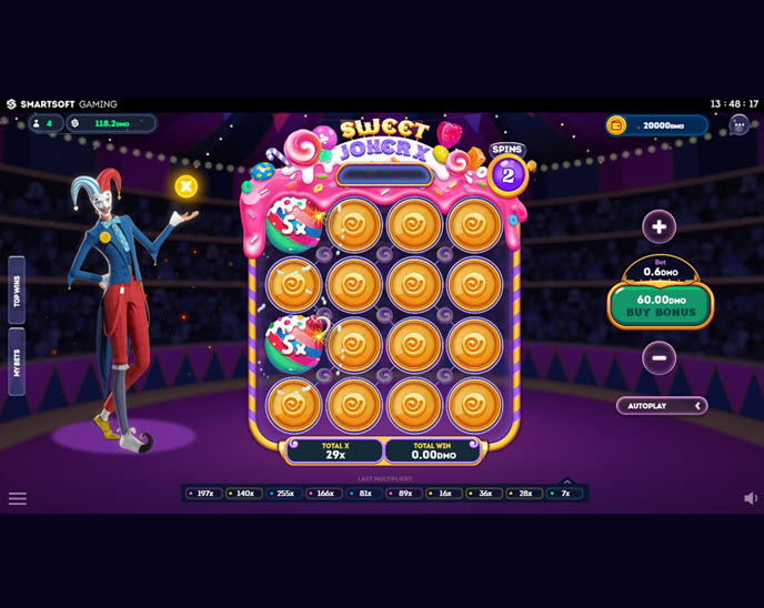 Joker's 4 Bonuses